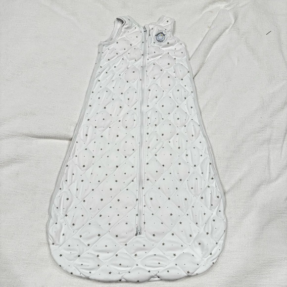 Dreamland Baby Dream Weighted Sleep Sack XL 24-36M White Stars - Picture 2 of 11